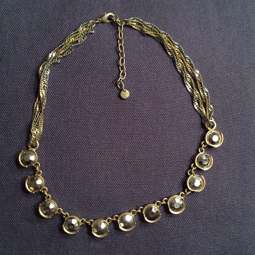LOFT Mixed Metal Necklace
